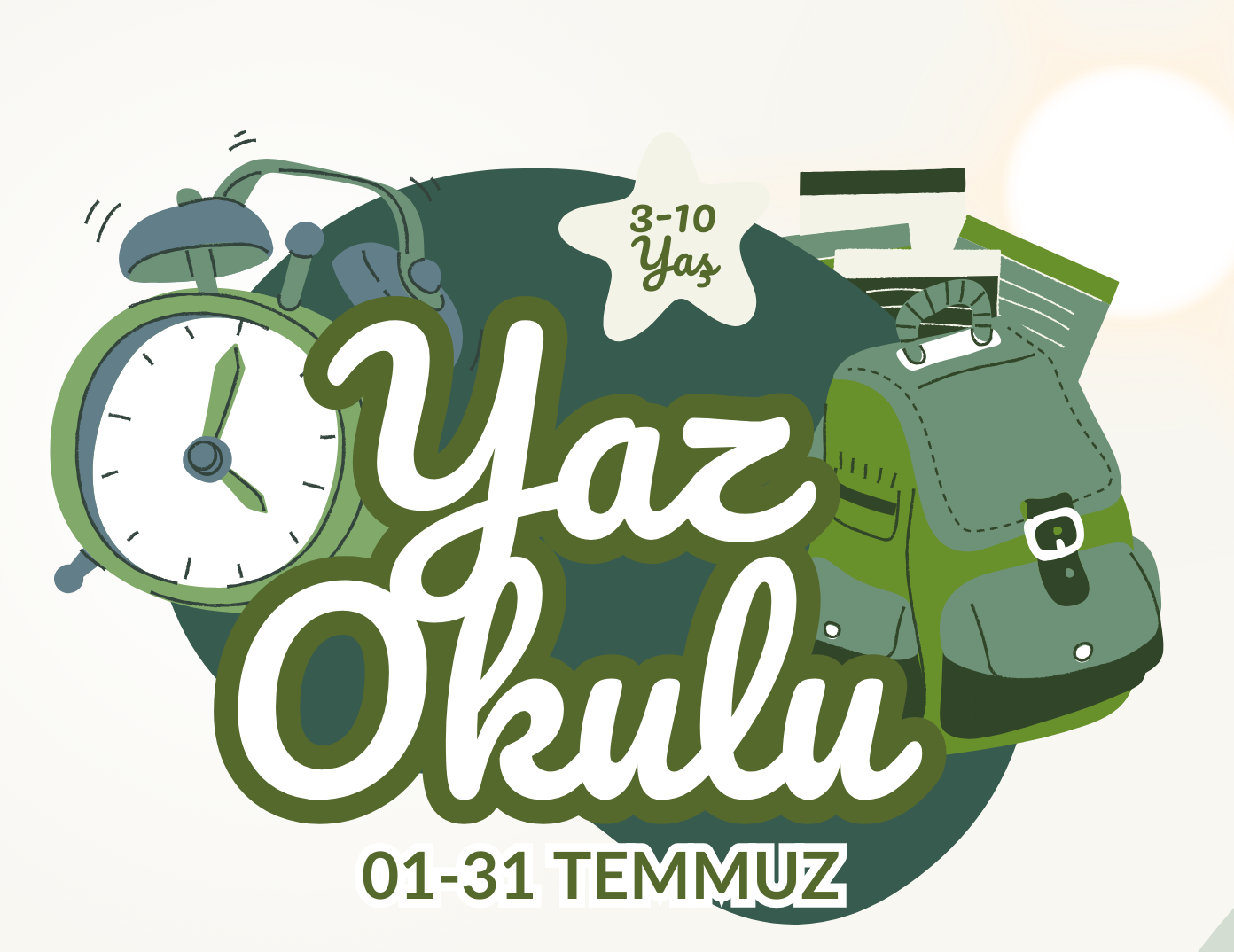 Agâh Yaz Okulu erken kayıt kampanyası görseli